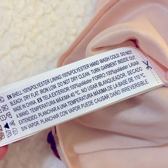 🌸💟 FINAL SALE 💟🌸 Forever 21 Sparkly Peach Sequin Crop Top Size L - Picture 9 of 10